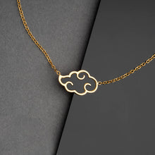 Load image into Gallery viewer, AKATSUKI CLOUD BRACELET + NECKLACE SET
