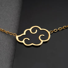 Load image into Gallery viewer, AKATSUKI CLOUD BRACELET + NECKLACE SET