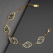 Load image into Gallery viewer, AKATSUKI CLOUD BRACELET + NECKLACE SET
