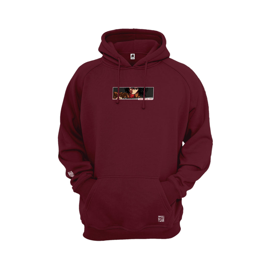 MIKASA HOODIE Hoodie SAVIOUR XS Burgundy 