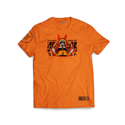 NARUTO SHIRT Shirt SAVIOUR S Orange 